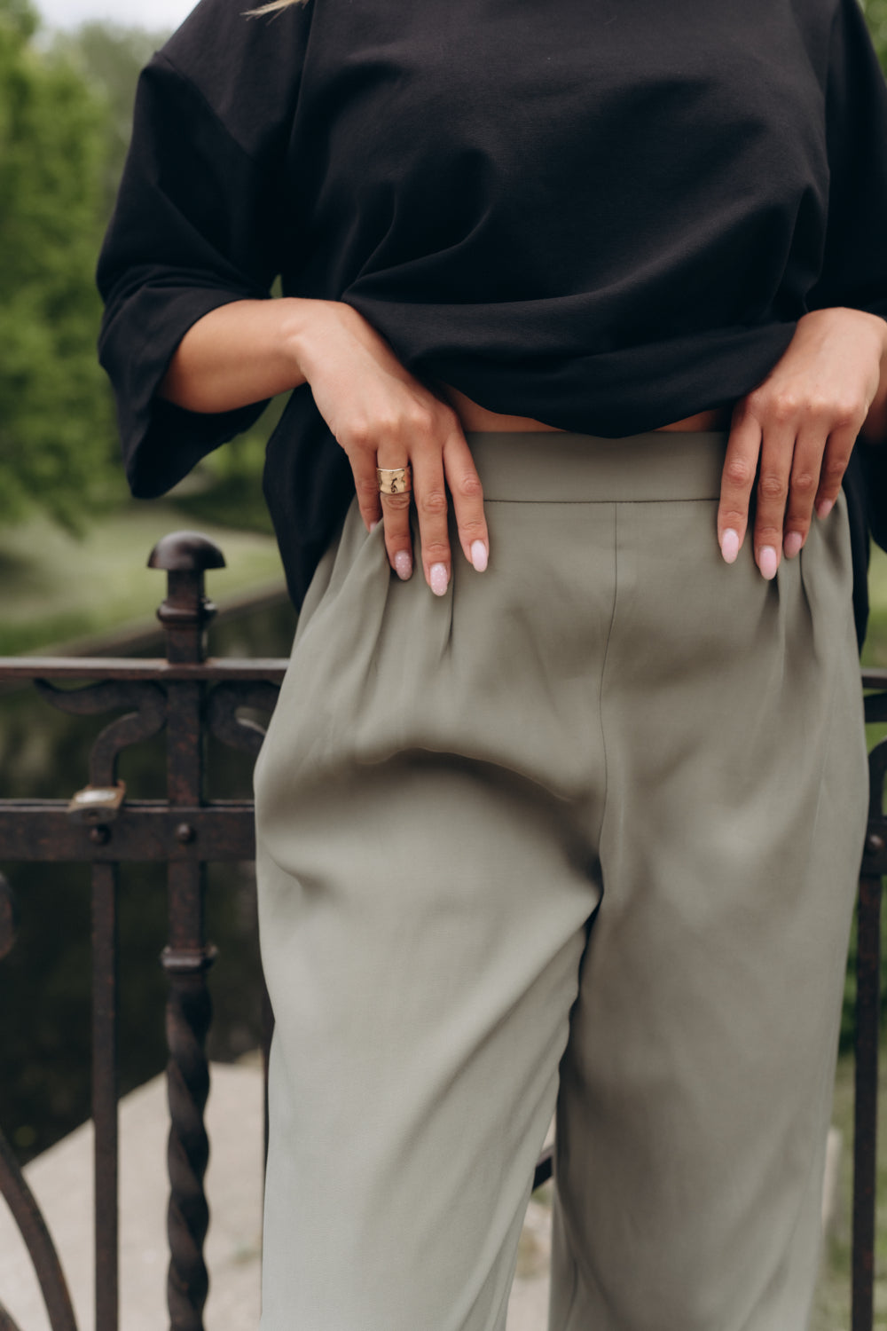 Sage Cupro Pants