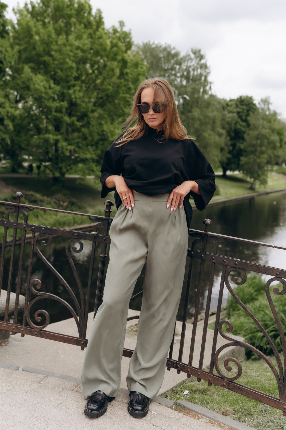 Sage Cupro Pants