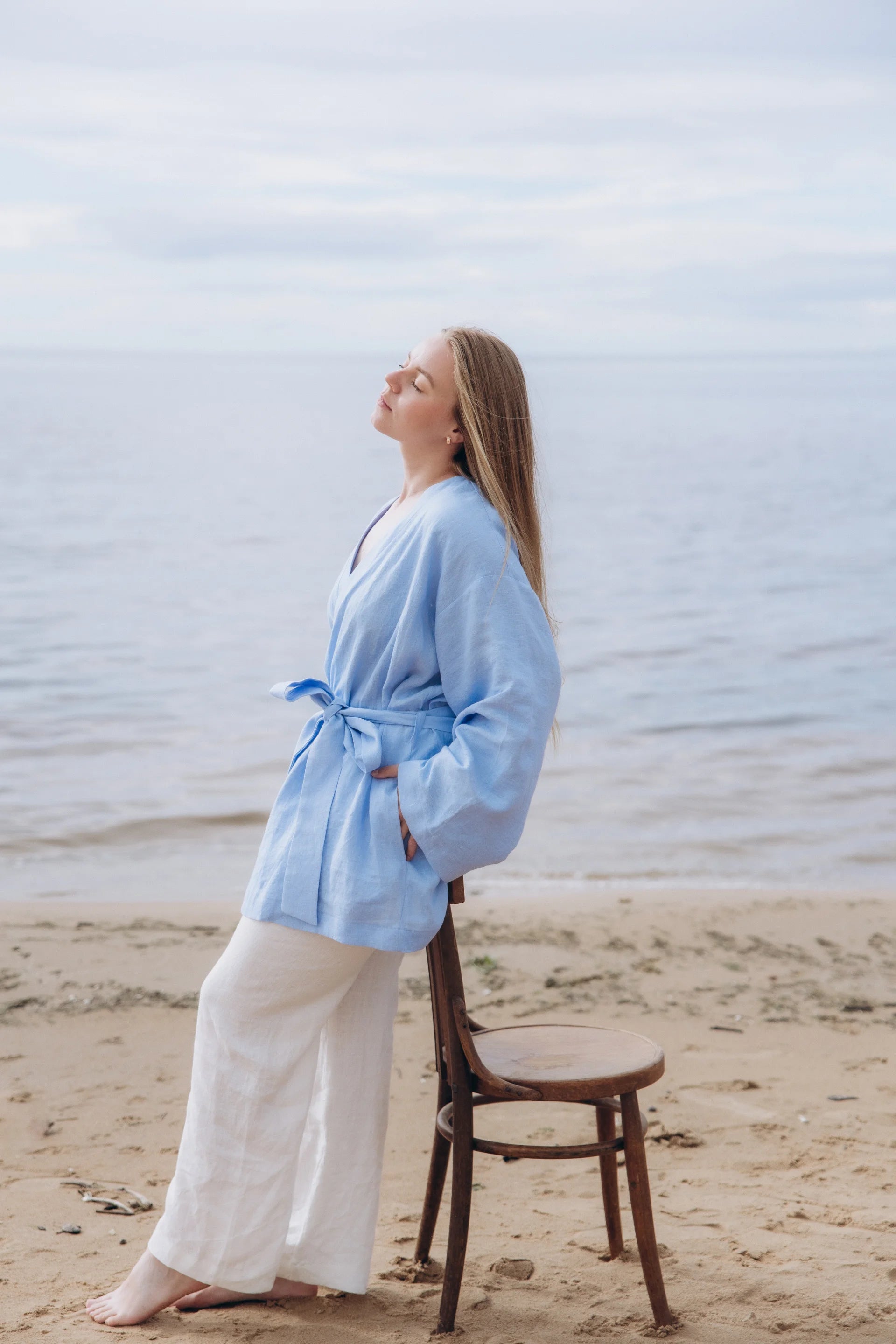 Linen trousers
