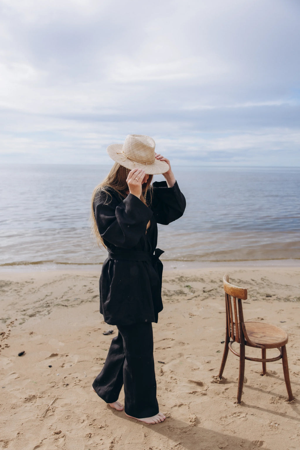 Linen kimono