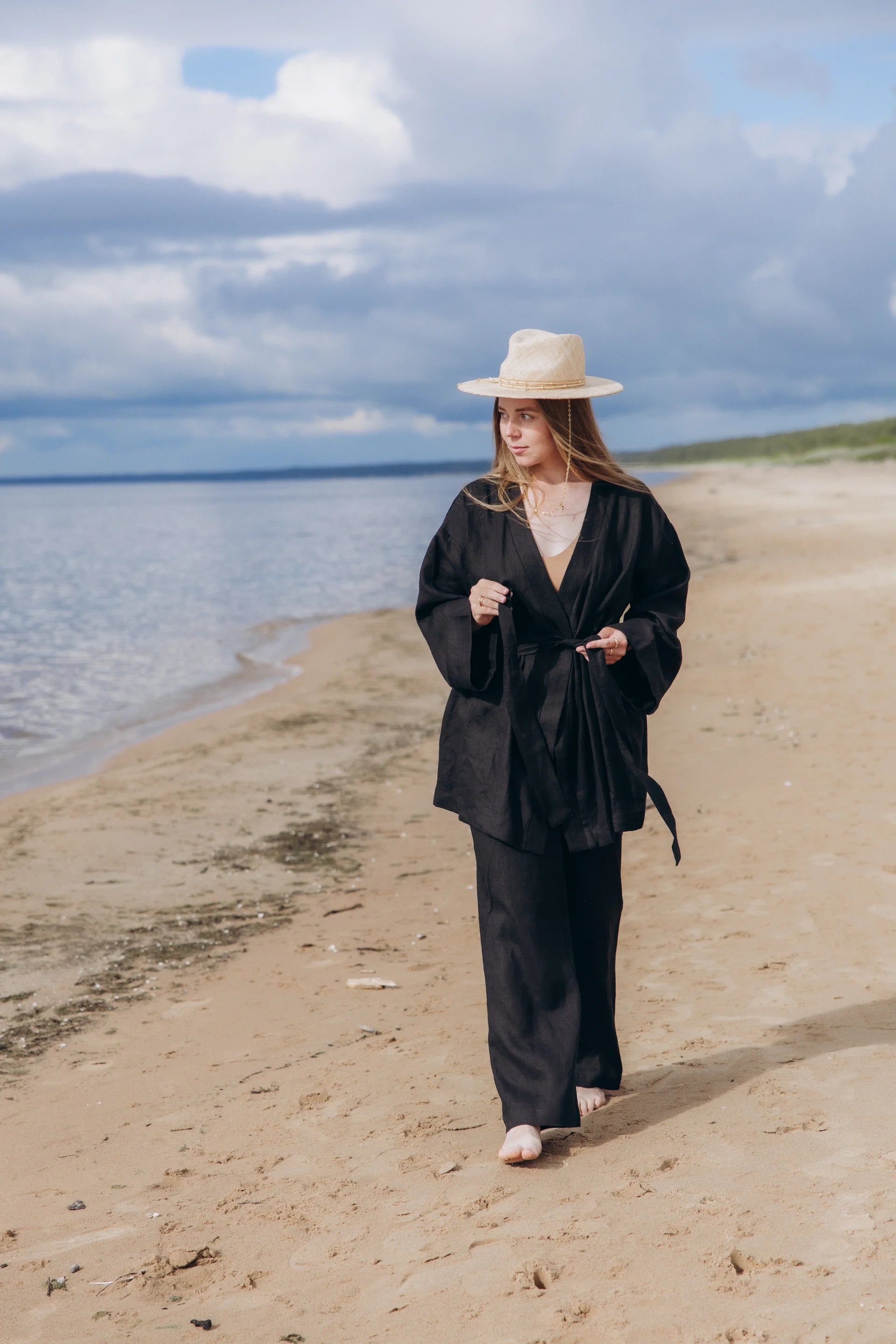 Linen trousers