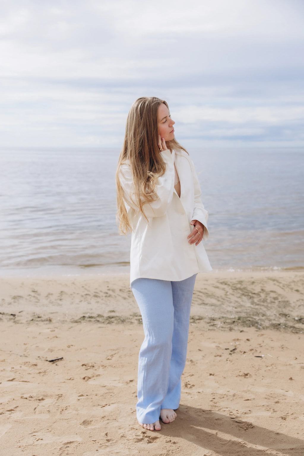Linen trousers