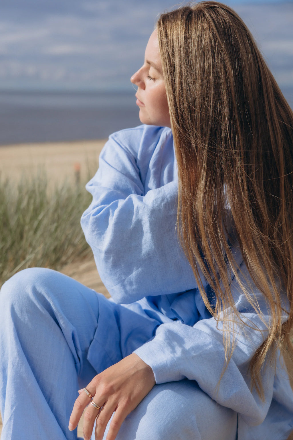Linen kimono
