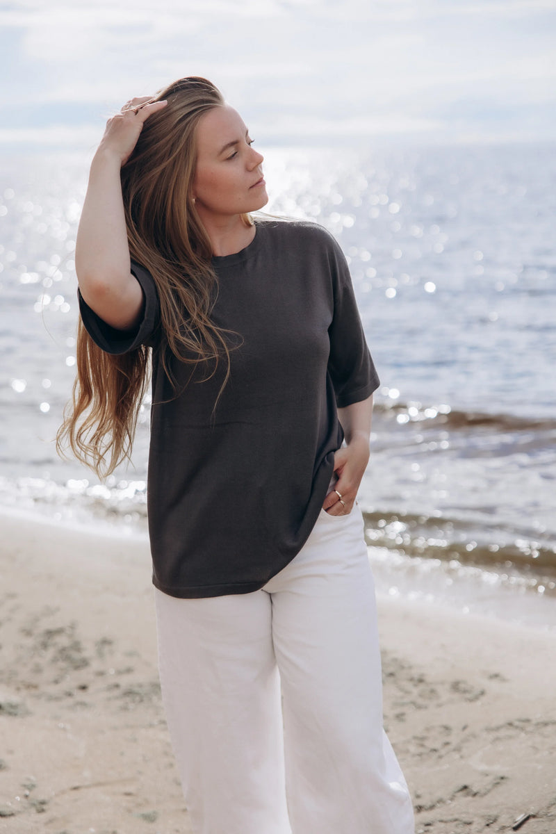 Soft knit tee