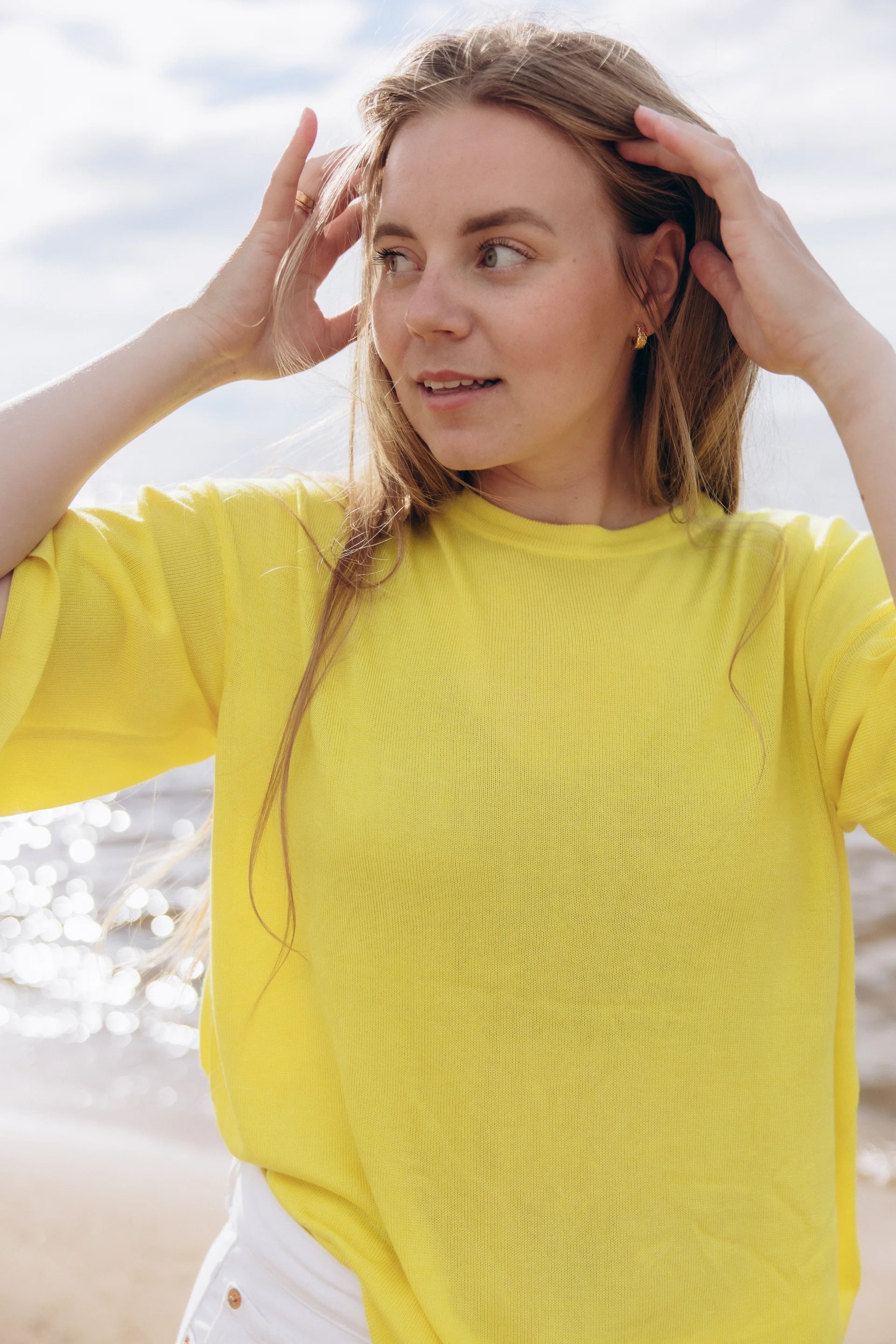Soft knit tee